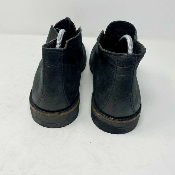 7 For All Mankind Mens Black Leather Desert Chukka Boots Size 11.5 main image 6